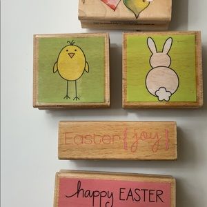25+ wood block and acrylic stamps